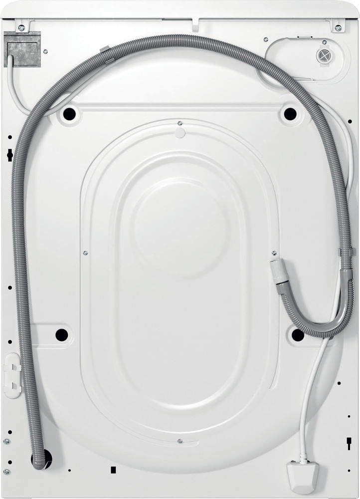 Indesit Pralka Wolnostojące MTWSE 61252 WK EE Biel Ładowany od frontu F Back / Lateral
