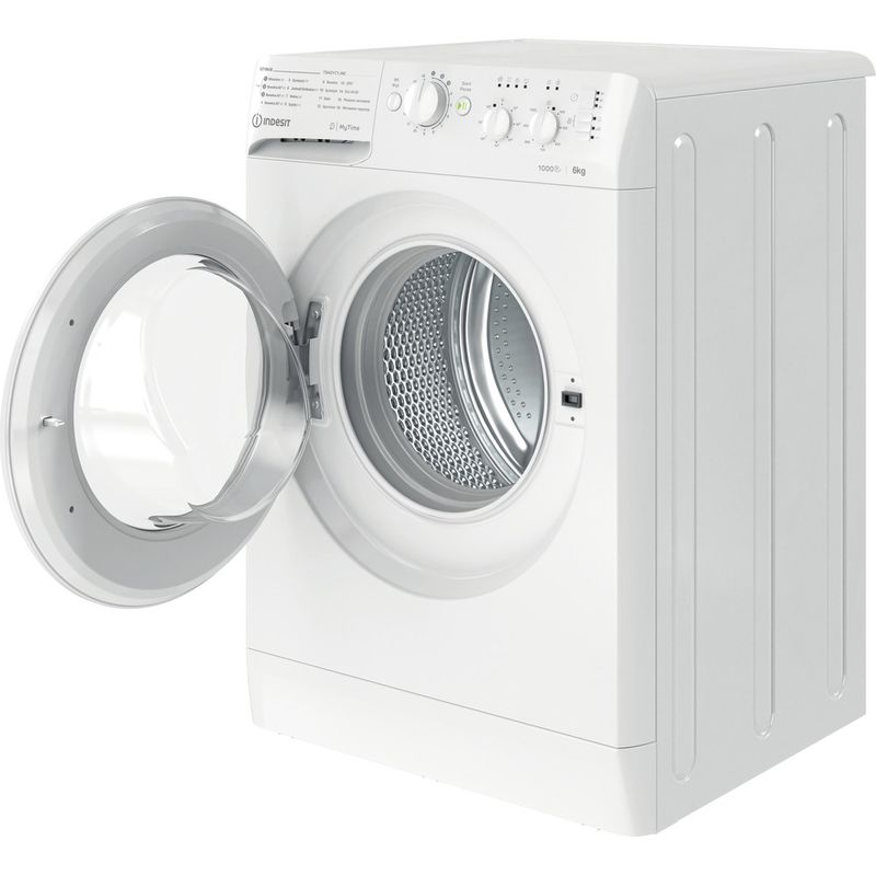 Indesit-Pralka-Wolnostojące-MTWC-61051-W-PL-Biel-Ładowany-od-frontu-F-Perspective-open