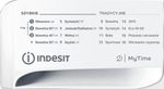 Indesit Pralka Wolnostojące MTWA 61051 W PL Biel Ładowany od frontu F Program