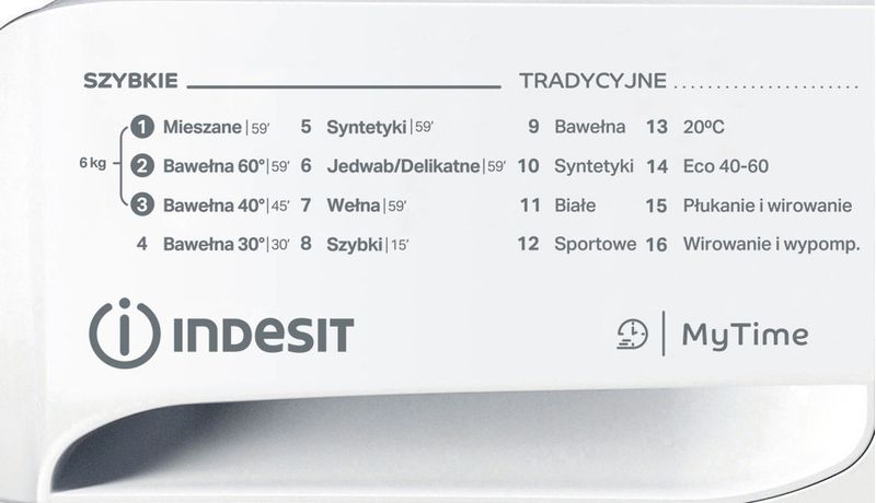 Indesit-Pralka-Wolnostojące-MTWSA-61252-W-PL-Biel-Ładowany-od-frontu-F-Program