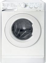 Indesit Pralka Wolnostojące MTWSC 510511 W PL Biel Ładowany od frontu F Frontal