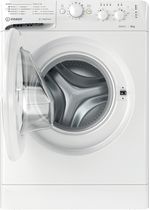 Indesit Pralka Wolnostojące MTWSC 510511 W PL Biel Ładowany od frontu F Frontal open