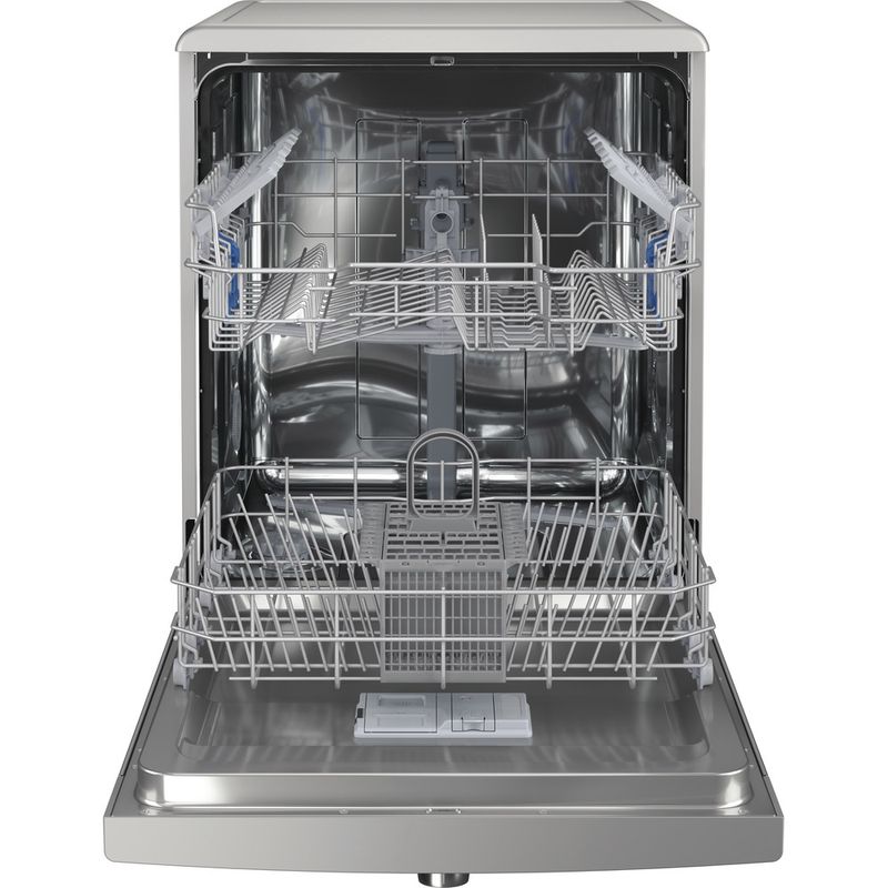 Indesit-Zmywarka-Wolnostojące-DFE-1B19-X-Wolnostojące-F-Frontal-open