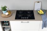 Indesit Płyta grzewcza ING 61T/BK Czarny Gazowy Lifestyle frontal top down
