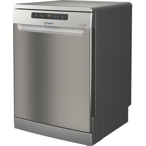 Zmywarka Indesit: pełnowymiarowa, kolor inox - DFO 3T133 A F X