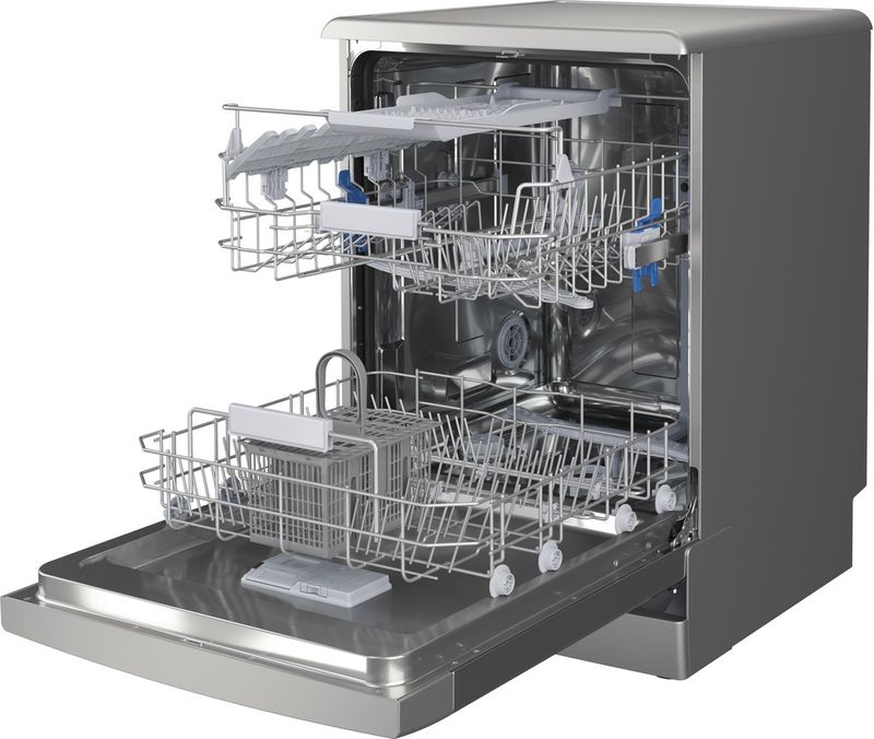 Indesit Zmywarka Wolnostojące DFC 2B+19 AC X Wolnostojące F Perspective open