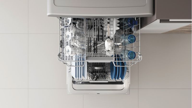 Indesit Zmywarka Wolnostojące DFC 2B+19 AC X Wolnostojące F Rack