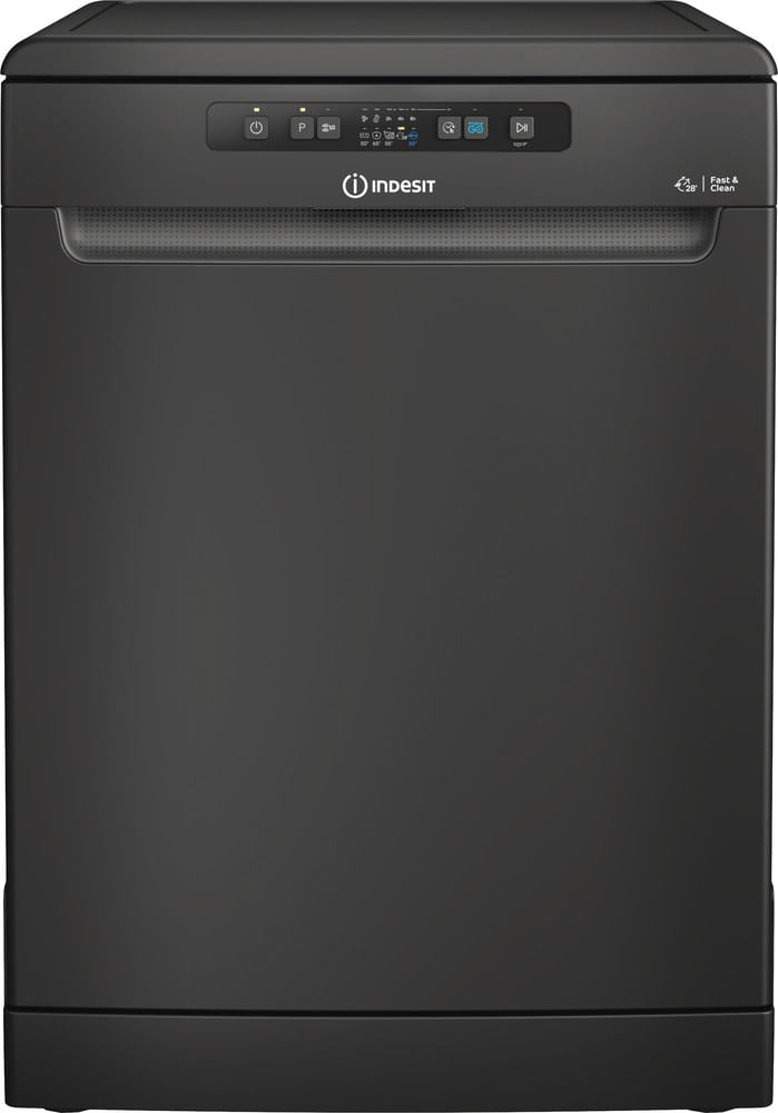 Indesit Zmywarka Wolnostojące DFC 2C24 B Wolnostojące E Frontal