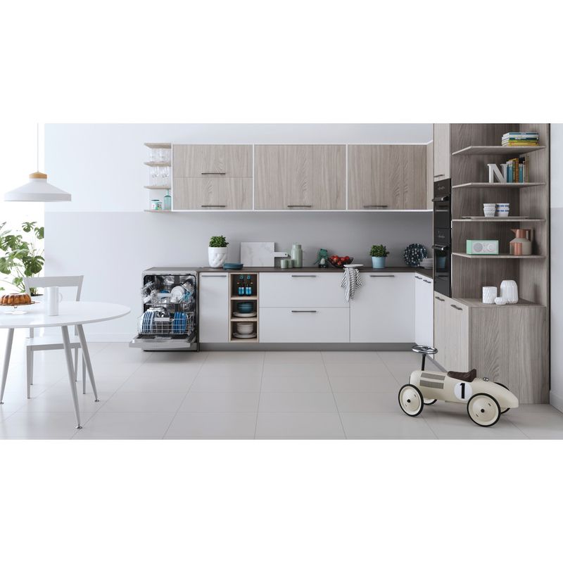 Indesit-Zmywarka-Wolnostojące-DFO-3C26-X-Wolnostojące-E-Lifestyle-frontal-open