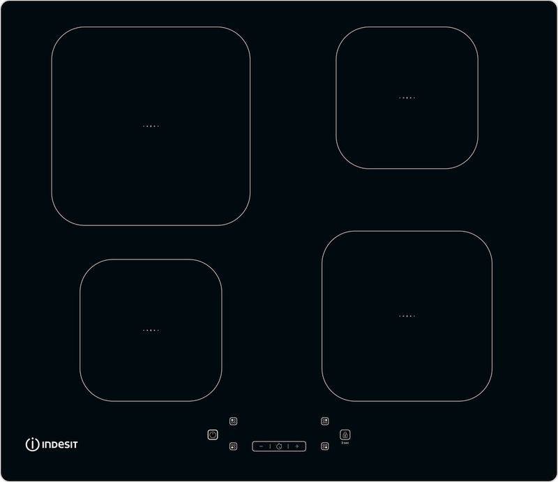 Indesit-Płyta-grzewcza-IS-15Q60-NE-Czarny-Induction-vitroceramic-Frontal