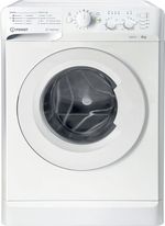 Indesit Pralka Wolnostojące MTWSC 61252 W PL Biel Ładowany od frontu F Frontal