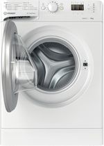 Indesit Pralka Wolnostojące MTWSA 51252 WS PL Biel Ładowany od frontu F Frontal open