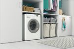 Indesit Pralka Wolnostojące MTWSA 51252 WS PL Biel Ładowany od frontu F Lifestyle perspective