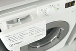 Indesit Pralka Wolnostojące MTWSA 51252 WS PL Biel Ładowany od frontu F Drawer