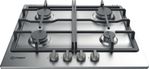 Indesit Płyta grzewcza THP 641 IX/I Inox Gazowy Frontal top down