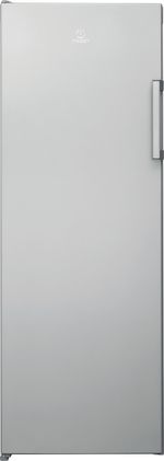 Indesit Zamrażarka Wolnostojące UI6 1 S.1 Srebrny Frontal