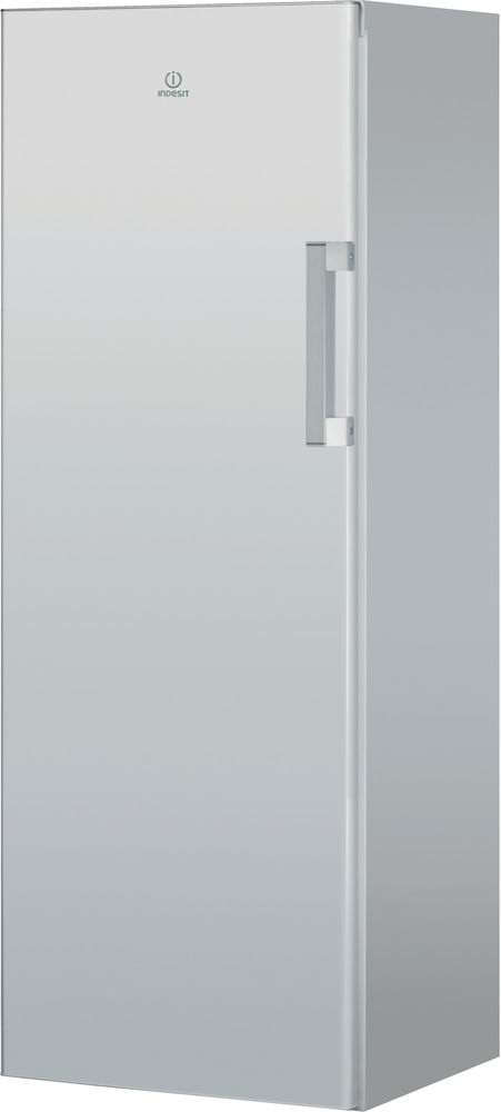Indesit Zamrażarka Wolnostojące UI6 1 S.1 Srebrny Perspective