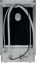 Indesit Zmywarka Do zabudowy DSIE 2B10 Zintegrowane F Back / Lateral