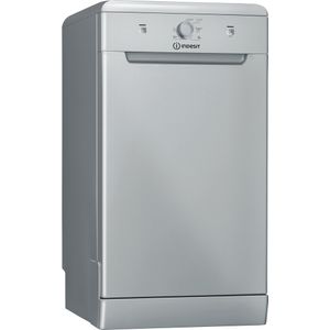 Zmywarka Indesit: wąska, kolor srebrny - DSCFE 1B10 S RU