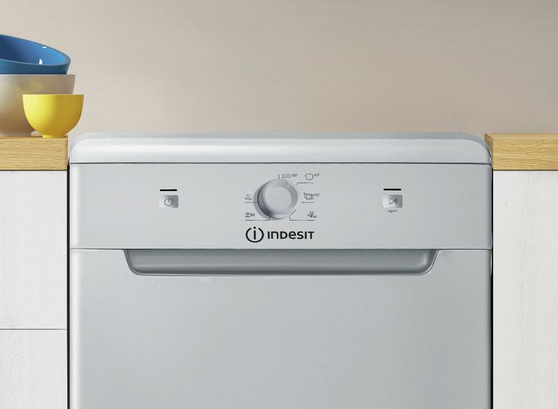 Indesit Zmywarka Wolnostojące DSCFE 1B10 S RU Wolnostojące F Lifestyle control panel