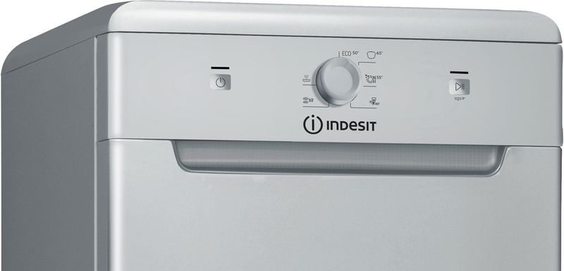 Indesit Zmywarka Wolnostojące DSCFE 1B10 S RU Wolnostojące F Control panel