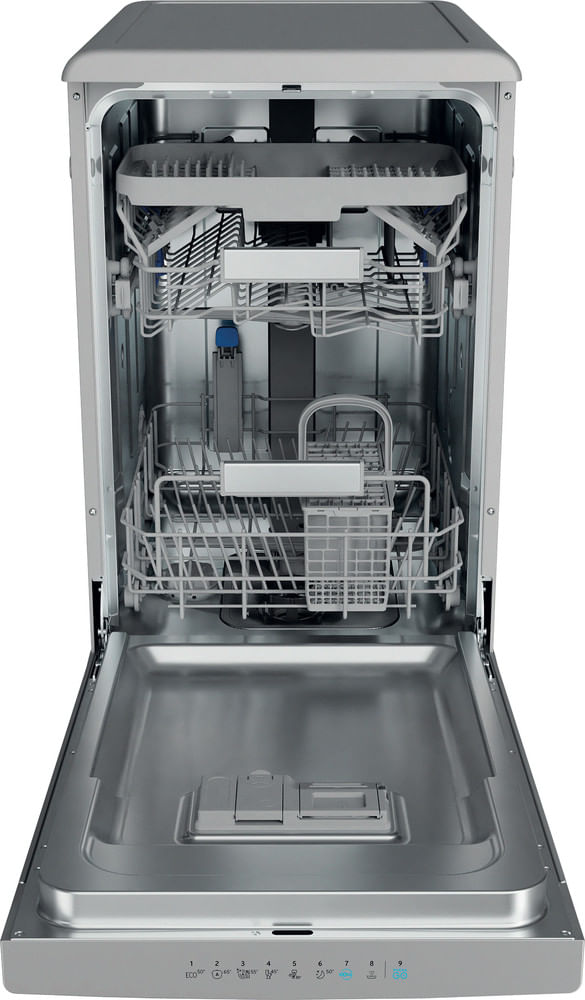 Indesit Zmywarka Wolnostojące DSFO 3T224 C S Wolnostojące E Frontal open