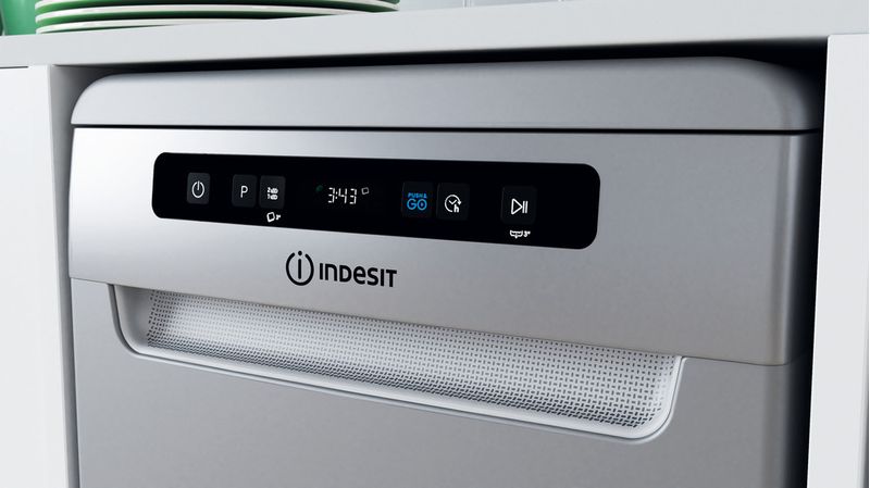 Indesit Zmywarka Wolnostojące DSFO 3T224 C S Wolnostojące E Lifestyle control panel