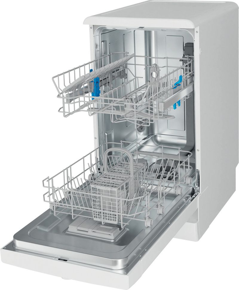 Indesit Zmywarka Wolnostojące DSFE 1B10 Wolnostojące F Perspective open