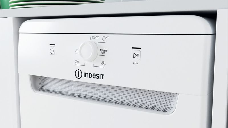 Indesit Zmywarka Wolnostojące DSFE 1B10 Wolnostojące F Lifestyle control panel