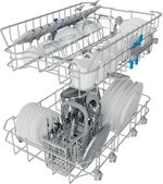 Indesit Zmywarka Wolnostojące DSFE 1B10 Wolnostojące F Technical Translucent