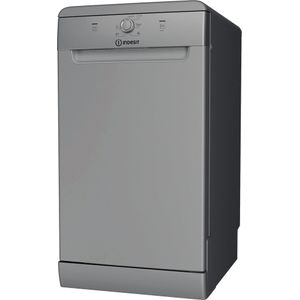 Zmywarka Indesit: wąska, kolor srebrny - DSFE 1B10 S