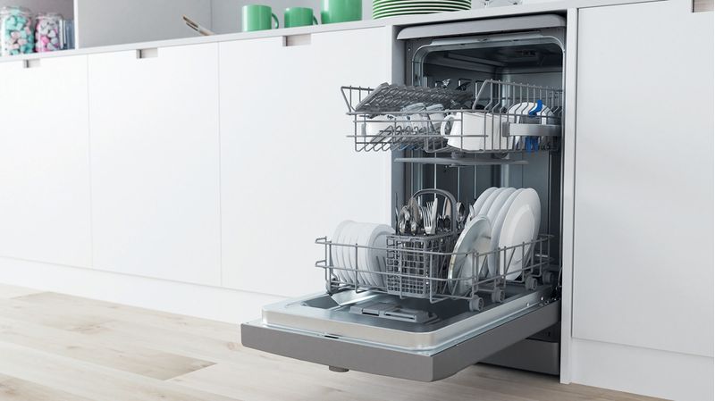 Indesit-Zmywarka-Wolnostojące-DSFE-1B10-S-Wolnostojące-F-Lifestyle-perspective-open