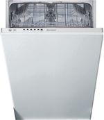 Indesit Zmywarka Do zabudowy DSIE 2B19 Zintegrowane F Frontal