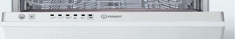 Indesit Zmywarka Do zabudowy DSIE 2B19 Zintegrowane F Control panel