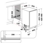 Indesit-Zmywarka-Do-zabudowy-DSIC-3T117-C-Zintegrowane-F-Technical-drawing