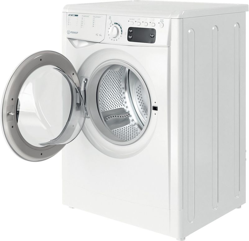 Indesit Pralkosuszarka Wolnostojące EWDE 751451 W EU N Biel Ładowany od frontu Perspective open