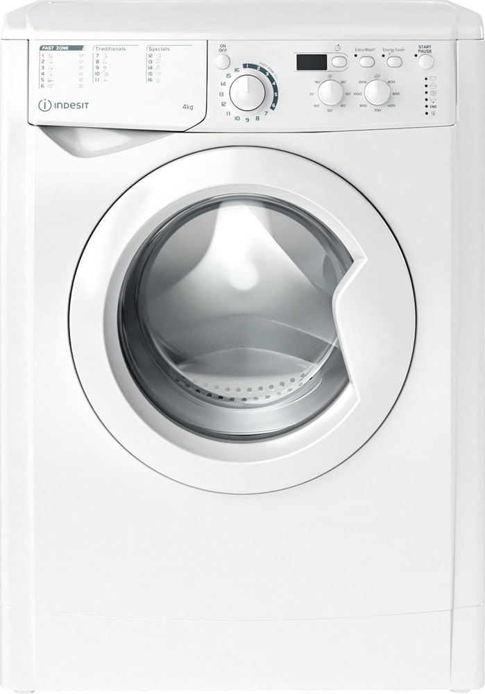 Indesit Pralka Wolnostojące EWUD 41251 W EU N Biel Ładowany od frontu F Frontal