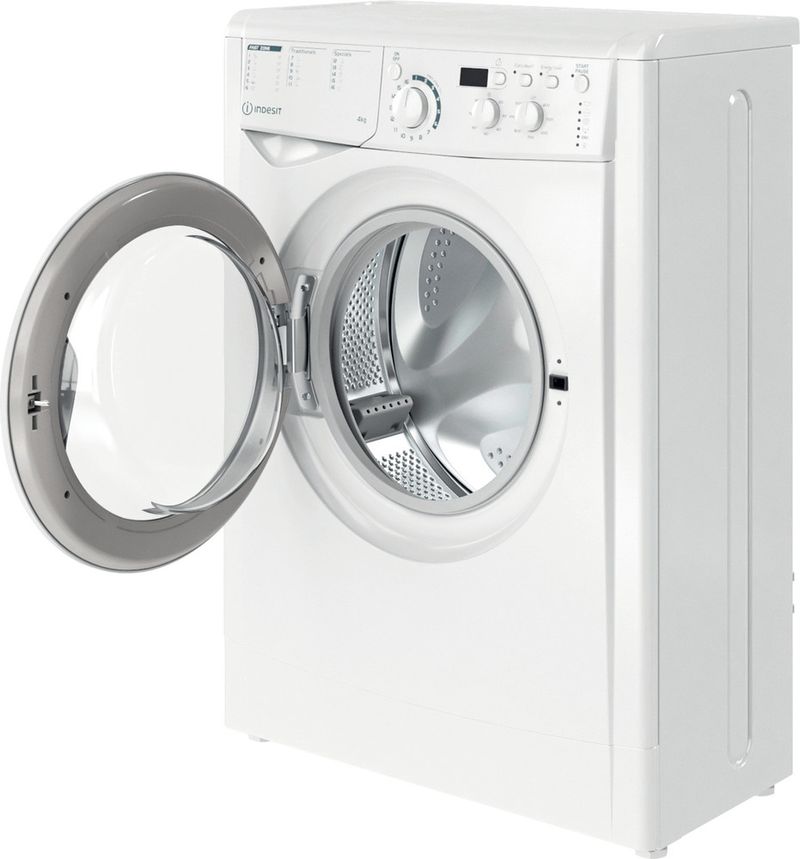 Indesit Pralka Wolnostojące EWUD 41251 W EU N Biel Ładowany od frontu F Perspective open