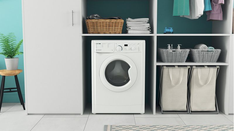 Indesit Pralka Wolnostojące EWUD 41251 W EU N Biel Ładowany od frontu F Lifestyle frontal