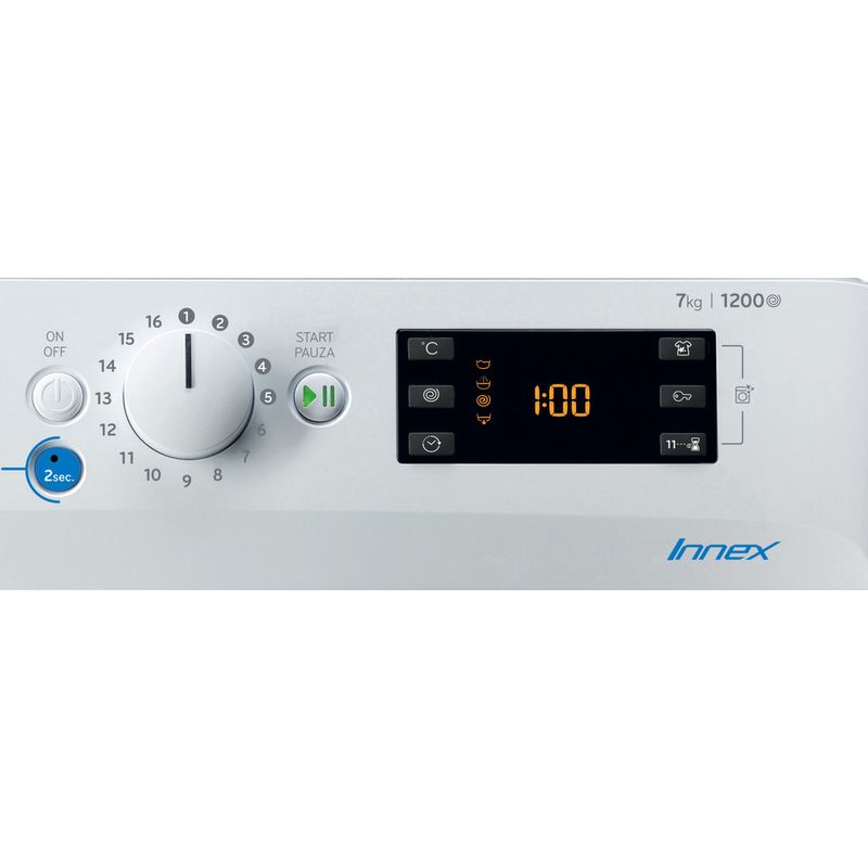 Indesit-Pralka-Wolnostojące-BWSE-71252-XWS-PL-N-Biel-Ładowany-od-frontu-E-Control-panel