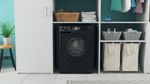 Indesit Pralka Wolnostojące BWE 71452X K PL N Czarny Ładowany od frontu E Lifestyle frontal