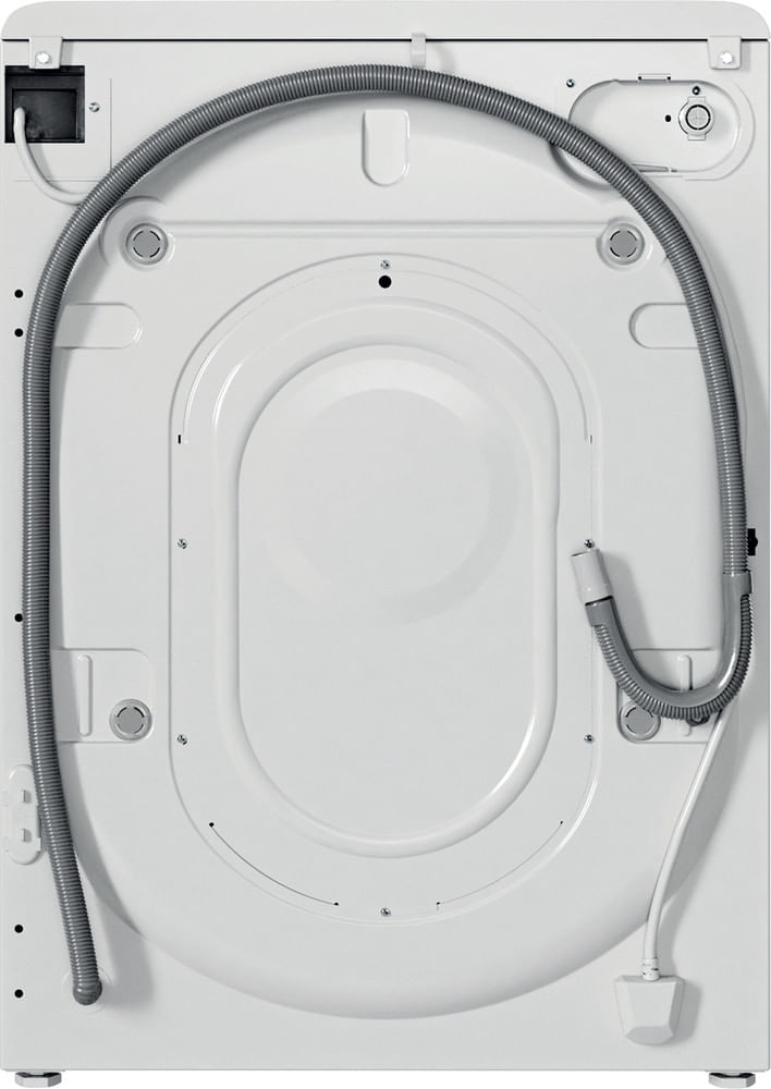 Indesit Pralka Wolnostojące BWSE 71095X WSV PL Biel Ładowany od frontu B Back / Lateral
