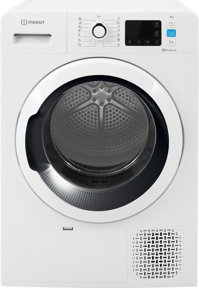 Indesit Suszarka YT M11 82K RX EU Biel Frontal