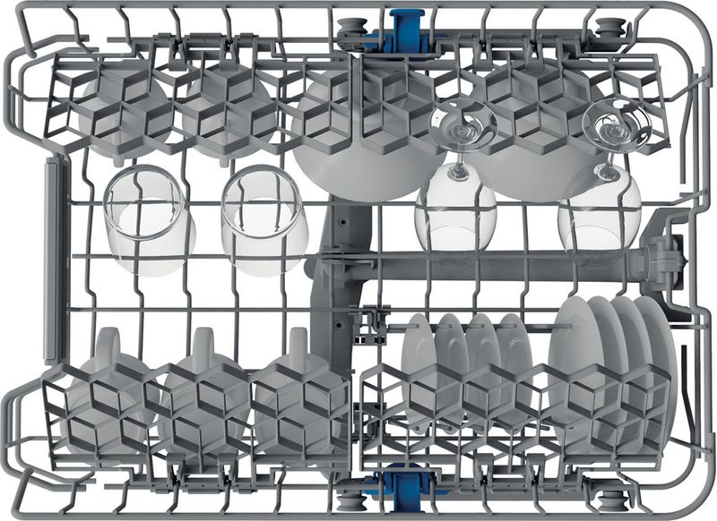 Indesit Zmywarka Do zabudowy DSIO 3T224 CE Zintegrowane E Rack