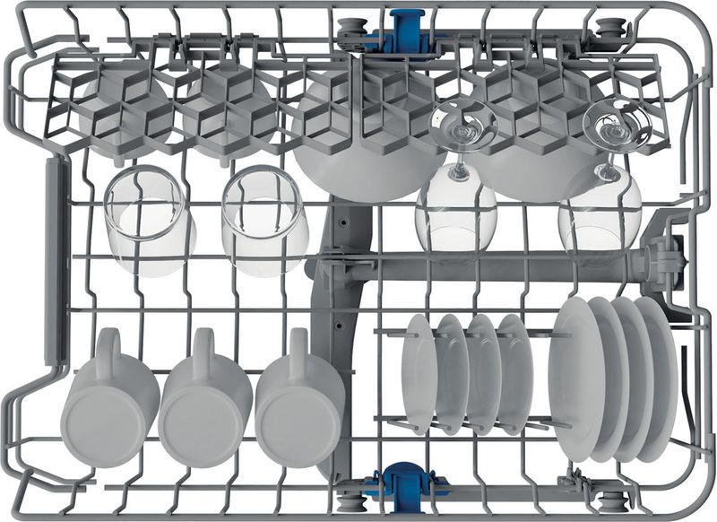 Indesit Zmywarka Do zabudowy DSIC 3M19 Zintegrowane F Rack