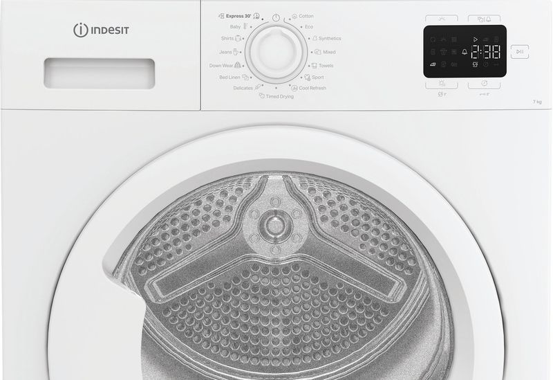 Indesit-Suszarka-C-YSD-72D-WW-EE-Biel-Control-panel