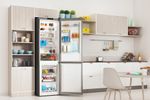 Indesit-Lodowka-z-zamrażarką-Wolnostojące-INFC9-TI22X-Inox-Dwudrzwiow-y-a-Lifestyle-perspective-open