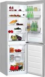 Indesit-Lodowka-z-zamrażarką-Wolnostojące-LI7-S2E-S-Srebrny-Dwudrzwiow-y-a-Perspective-open
