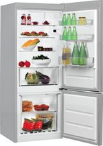 Indesit-Lodowka-z-zamrażarką-Wolnostojące-LI6-S2E-S-Srebrny-Dwudrzwiow-y-a-Perspective-open