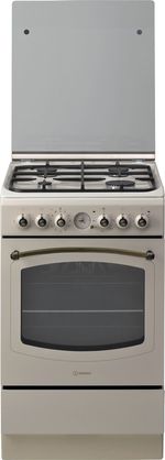 Indesit-Kuchenka-IS5G8MHJ-E-1-Bladożołty-Gazowy-Frontal